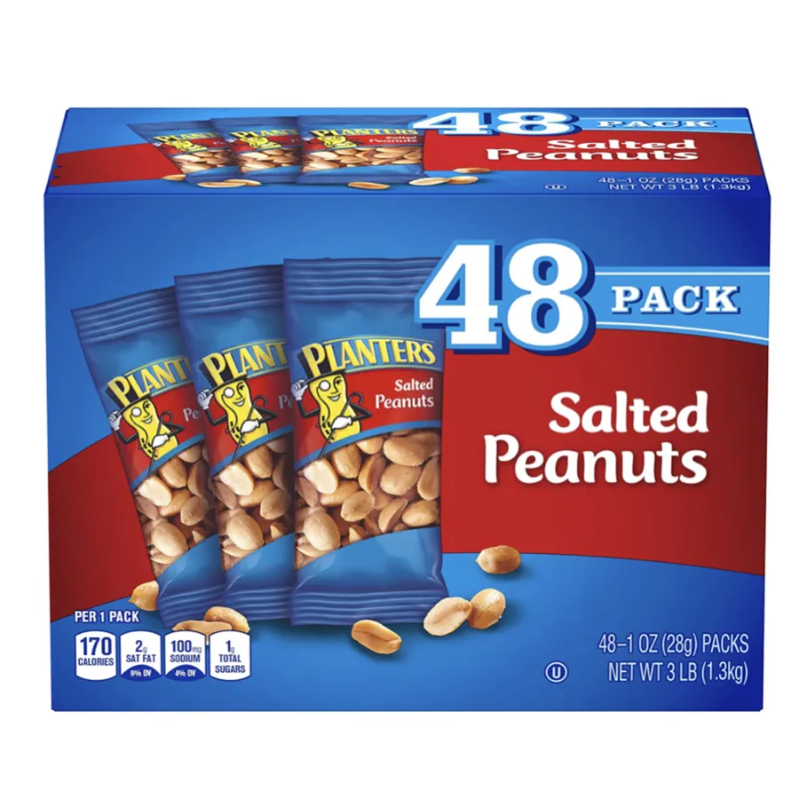 Planters Salted Peanuts (48 – 1 Oz)