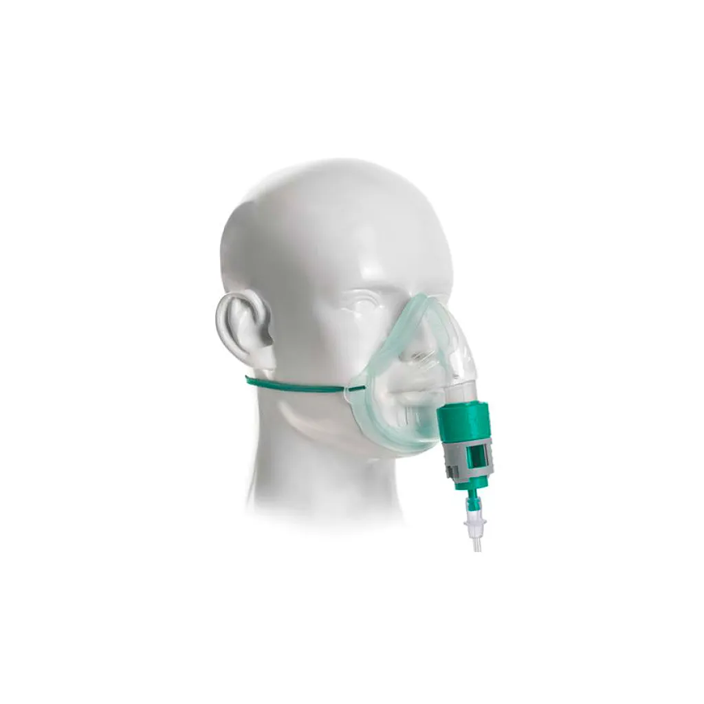 Mascarilla de oxigeno con venturi regulable para adulto Eco-Mask caja de 30 uds