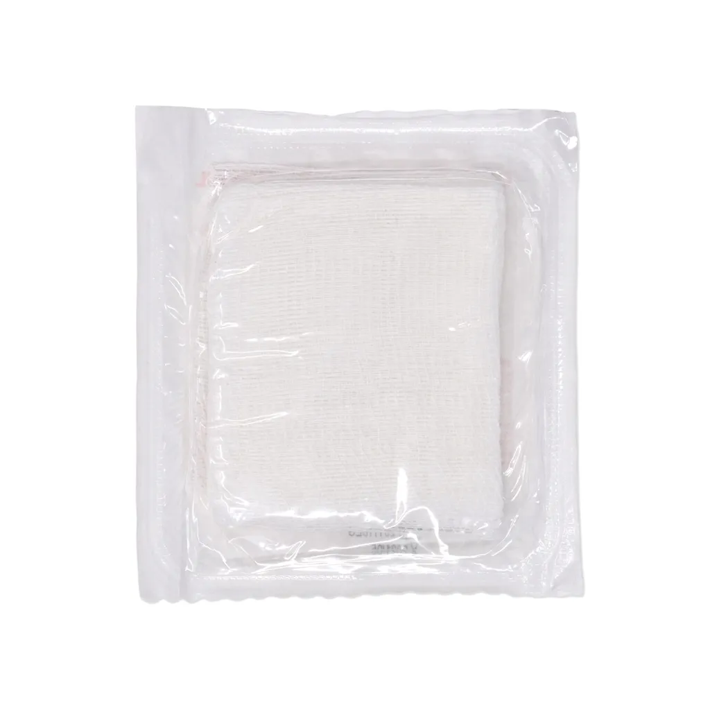 Sobre de 5 gasas estériles de 17 hilos 20 cm x 20 cm caja de 600 uds