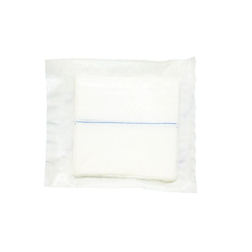 Sobre de gasa hidrófila estéril con un apósito de  45 cm x 45 cm caja de 100 sobres