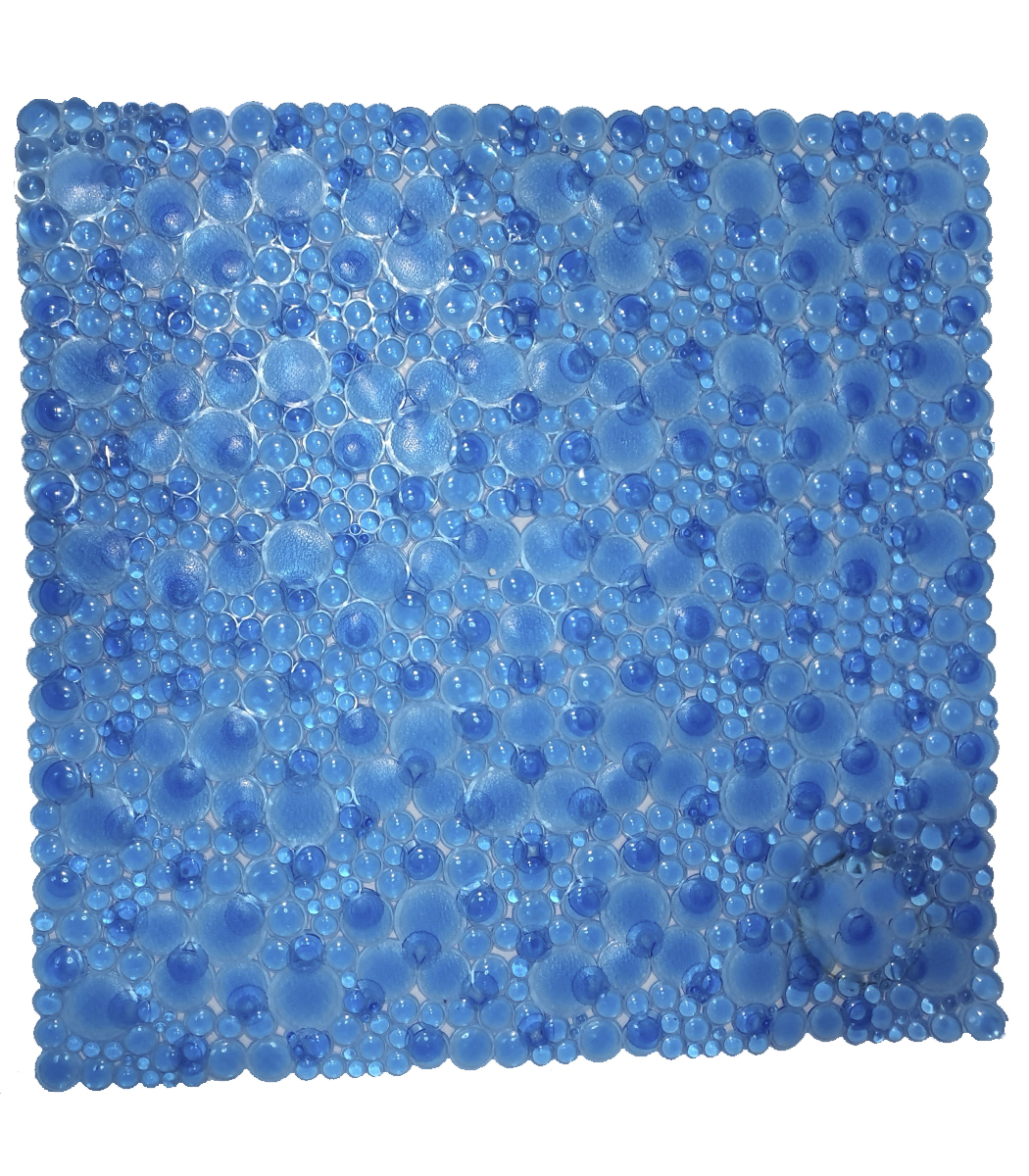 ALFOMBRILLA DUCHA SPA CUADRADA AZUL